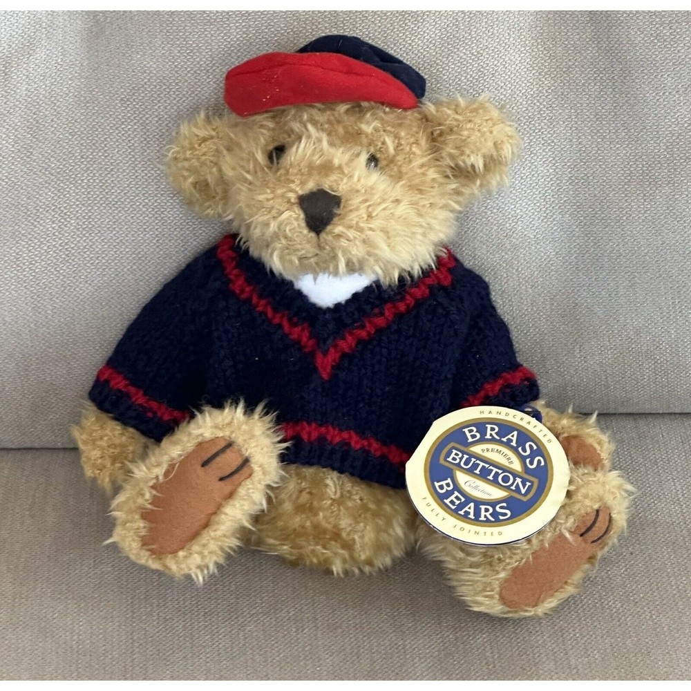 Brass Button Bear - "Tully"- The Bear of Joy